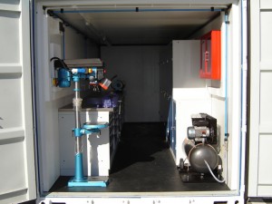 Snap on container